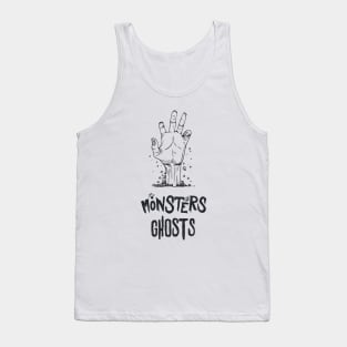 Halloween Monsters Tank Top